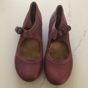 Purple Fly London Kitten Heels